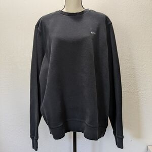 Nike Men's XXL Black Long sleeve Crew Neck Pullover Sweatshirt